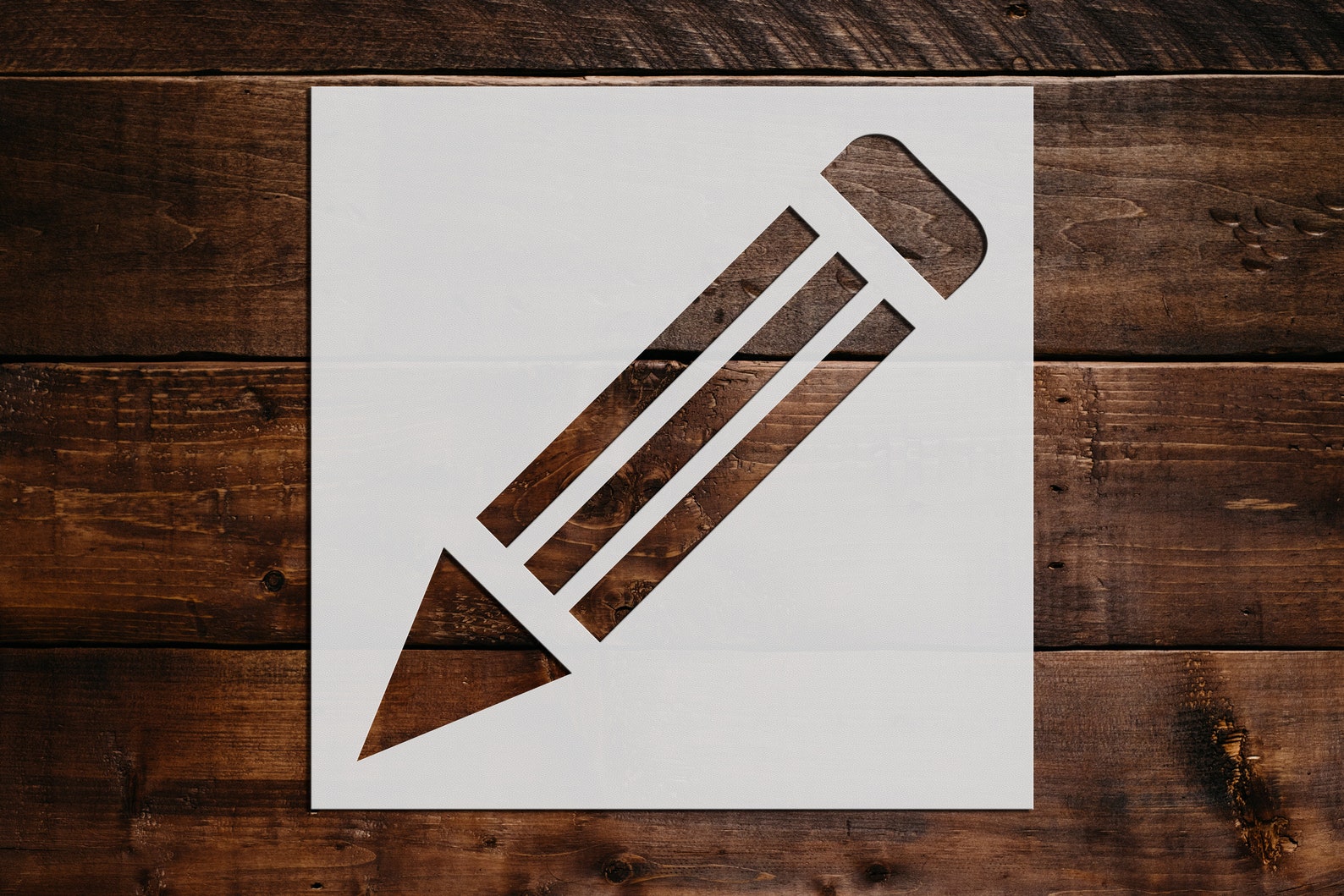 Pencil Stencil Reusable Pencil Stencil Art Stencil DIY Etsy