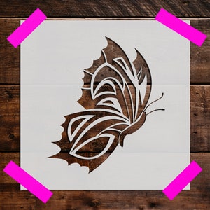 Butterfly Stencil - Reusable Butterfly  Stencil - Art Stencil - DIY Craft Stencil - Painting Stencil - Large Butterfly Stencil, Wall Stencil