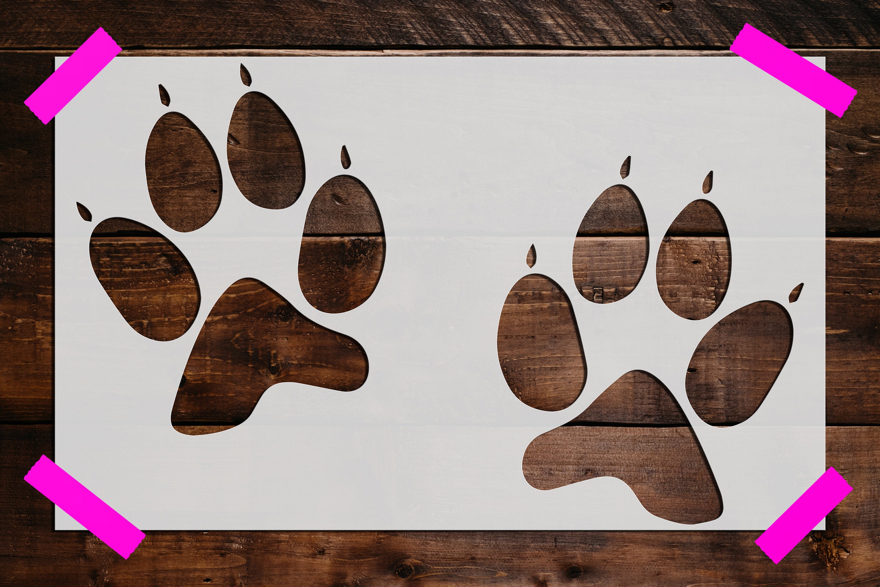 Wolf Paw Print Stencil wolf-paw-print-stencil