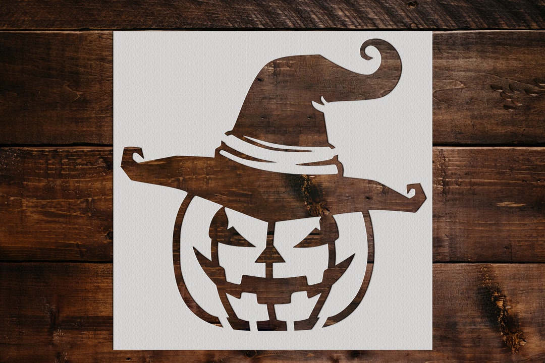 Pumpkin Stencil Reusable Pumpkinstencil Art Stencil DIY Craft Stencil ...
