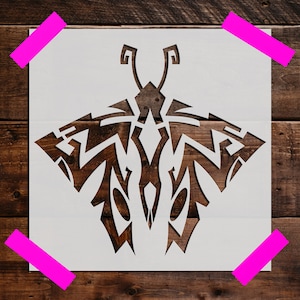 Butterfly Stencil - Reusable Butterfly  Stencil - Art Stencil - DIY Craft Stencil - Painting Stencil - Large Butterfly Stencil, Wall Stencil
