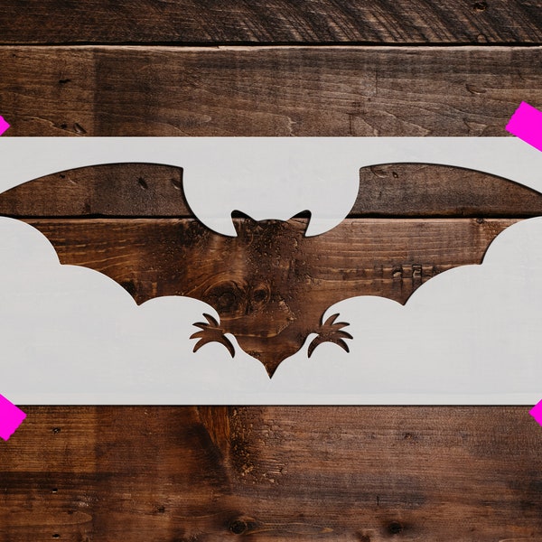 Bat R Entry Graphics Large Bat Template - Etsy