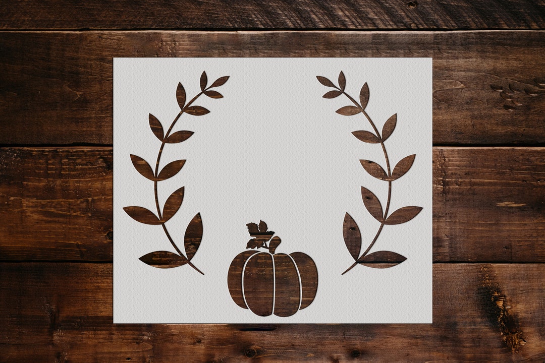 Pumpkin Stencil - Reusable Pumpkinstencil - Art Stencil - DIY Craft ...