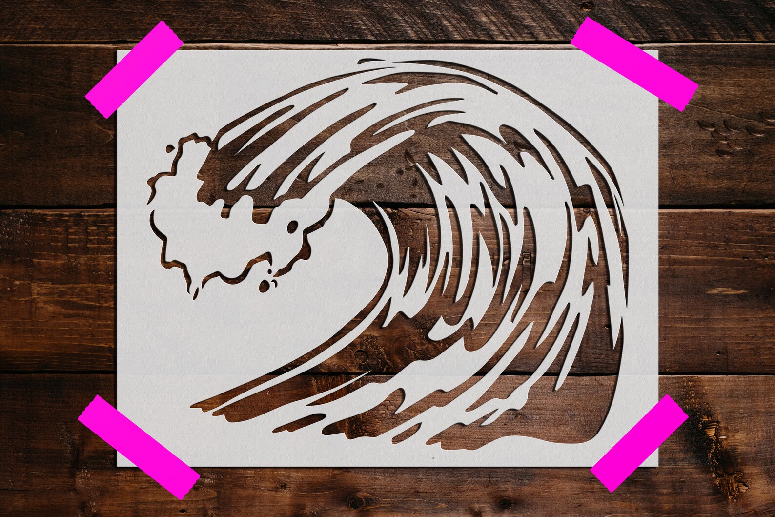 Wave Stencil Printable
