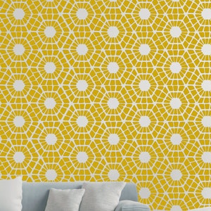 Geometric Stencil, Reusable Geometric Stencil, Art Stencil - DIY Craft Stencil, Painting Stencil, Geometric