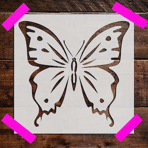 Butterfly Stencil, Reusable Butterfly Stencil, Art Stencil, DIY Craft Stencil, Large Butterfly Stencil, Butterfly Wall Stencil