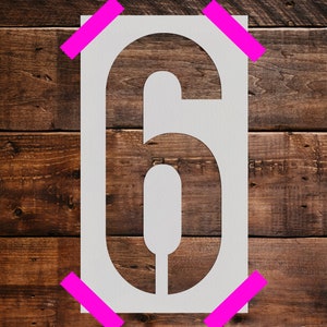 Number  Stencil, Reusable Stencil, Art Stencil, DIY Craft Stencil, Number Wall Stencil, Numbers