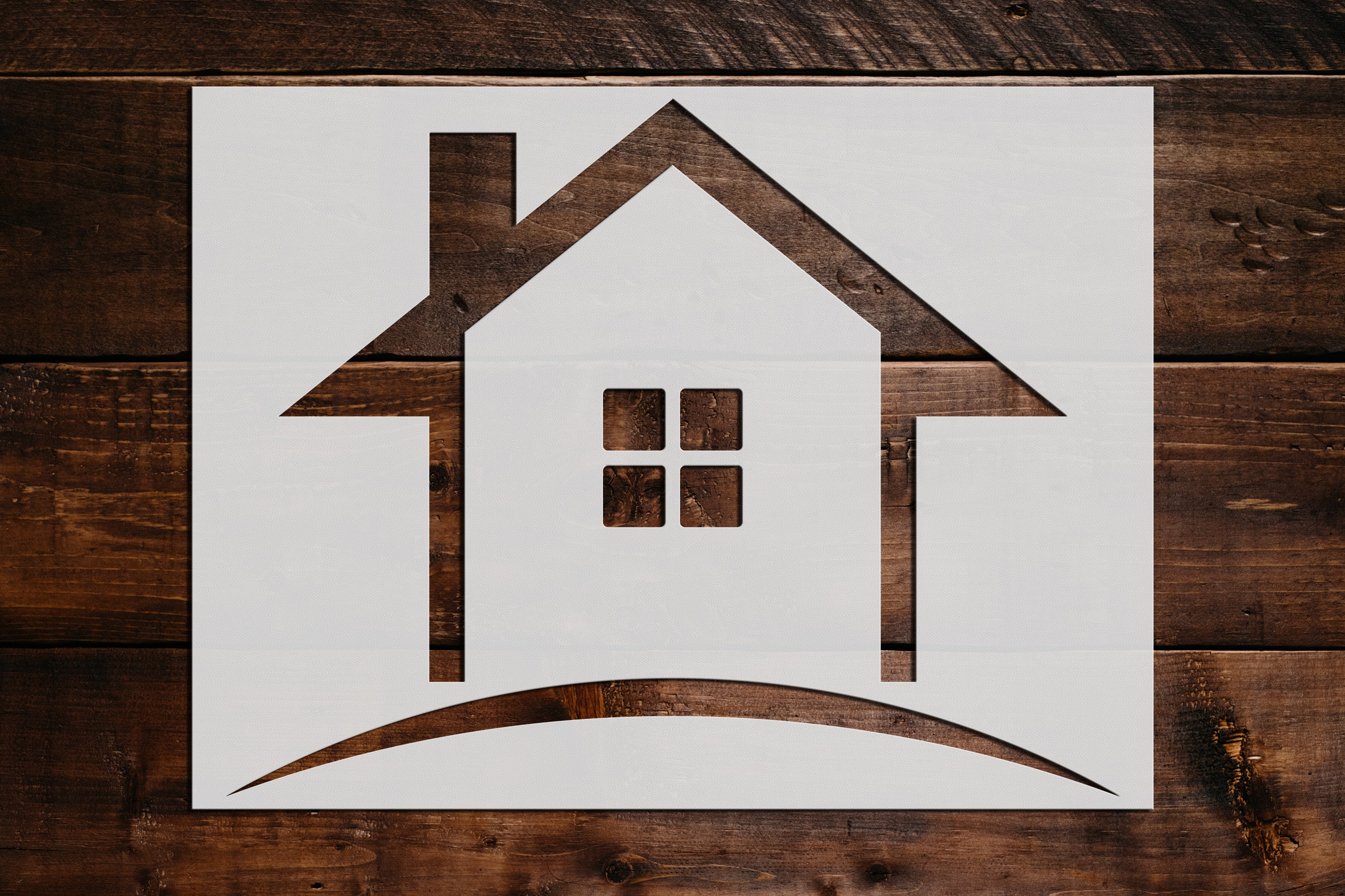 House Stencil Reusable House Stencil Art Stencil DIY Craft Etsy UK