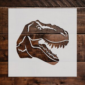 T-rex Dinosaur Stencil, Reusable T-rex Stencil, Art Stencil, DIY Craft