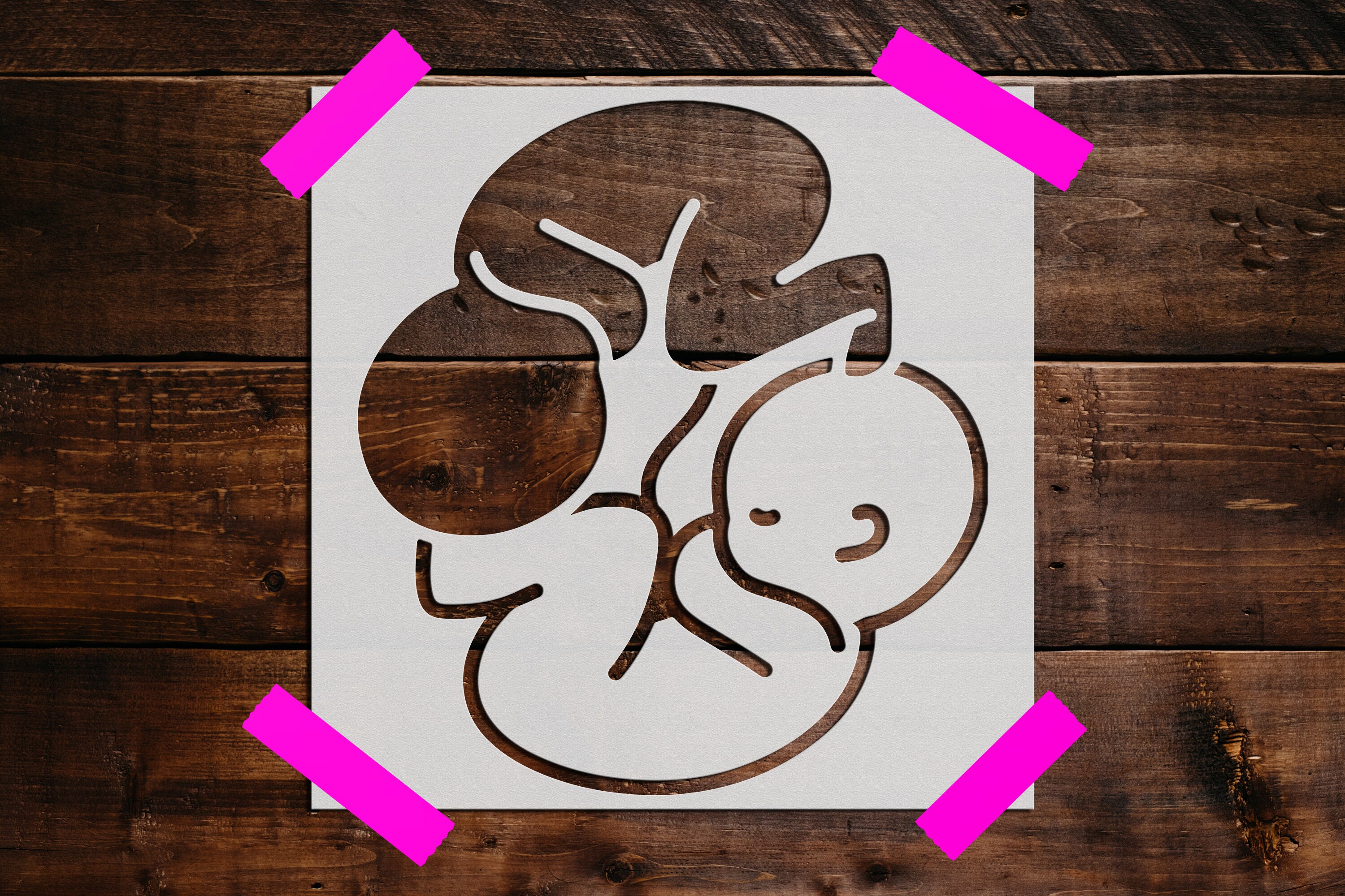 Babies Stencil Reusable Babies Stencil Craft Stencils DIY Etsy