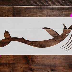 Fish stencil - Reusable Fish Stencil-DIY Craft Stencil, Painting Stencil, Large Fish Stencil
