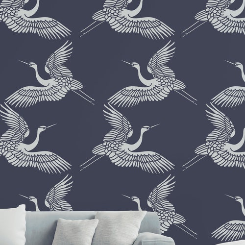 Bird Stencil Reusable Bird Stencil Art Stencil DIY Craft Etsy