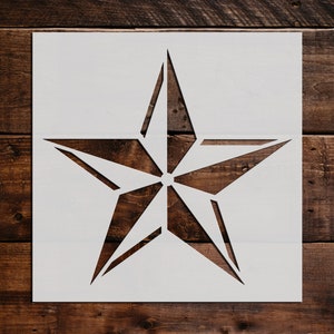 Star Stencil, Reusable Star Stencil, Art Stencil - DIY Craft Stencil ...