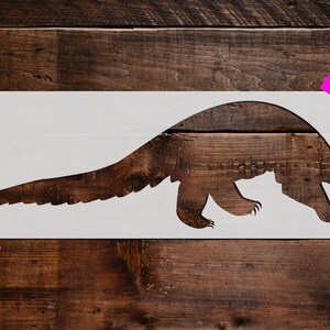Ant Eater Stencil - Reusable Ant Eater Stencil - Art Stencil - DIY Craft Stencil - Painting Stencil- Large Ant Eater Stencil, Wild Life