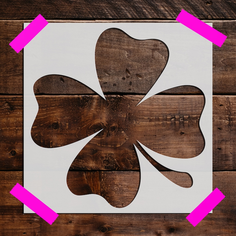 Four Leaf Clover Stencils - Etsy