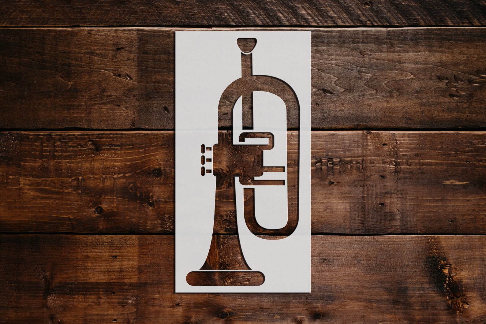 Trumpet Stencil Reusable Trumpet Stencil Art Stencil DIY Etsy trumpet-stencil-reusable-trumpet-stencil-art-stencil-diy-etsy