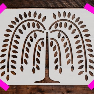 Tree Stencil, Reusable Tree Stencil, Art Stencil - DIY Craft Stencil, Painting Stencil, Tree Wall Stencil, Trees, Nature