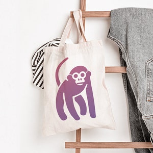 Monkey Stencil - Reusable Monkey Stencil - DIY Craft Stencil, Large Monkey Stencil, Painting Stencil, Wild Life