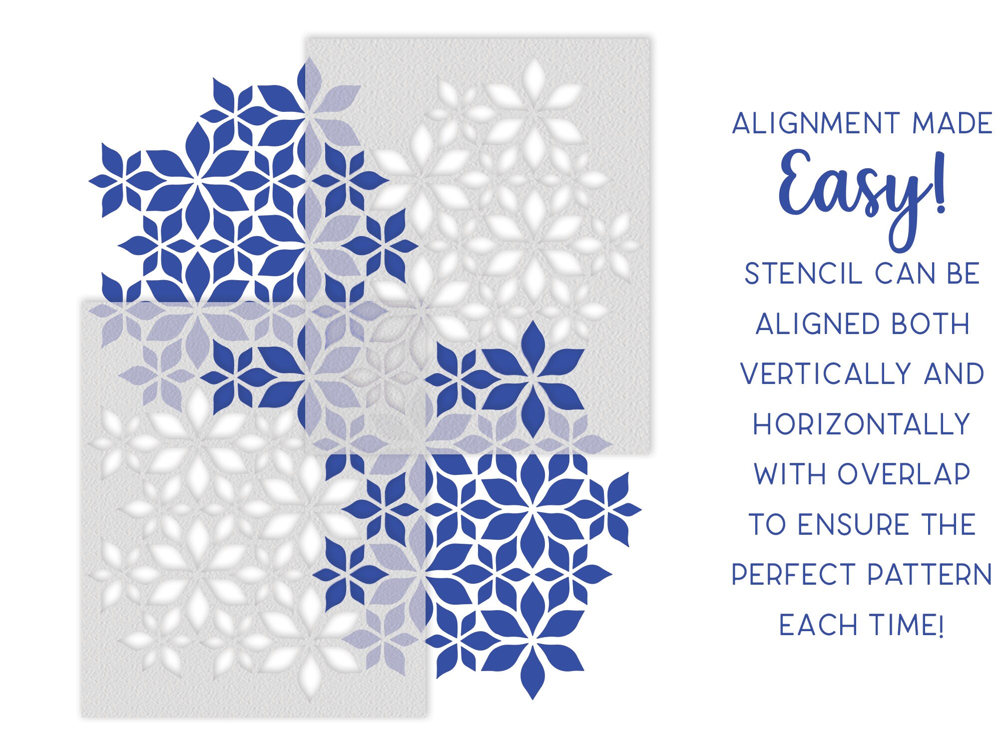 Geometric Pattern Stencil Reusable Star Stencil Art - Etsy