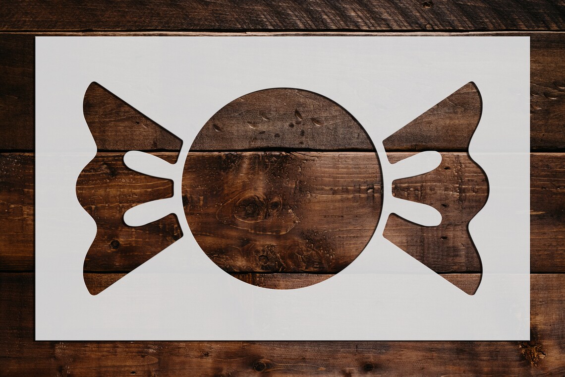 Candy Stencil Reusable Candy Stencil Art Stencil DIY Etsy