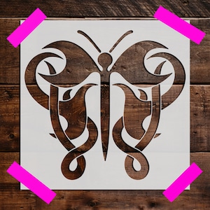 Butterfly  Stencil, Reusable Butterfly Stencil, Art Stencil - DIY Craft Stencil, Painting Stencil, Butterfly