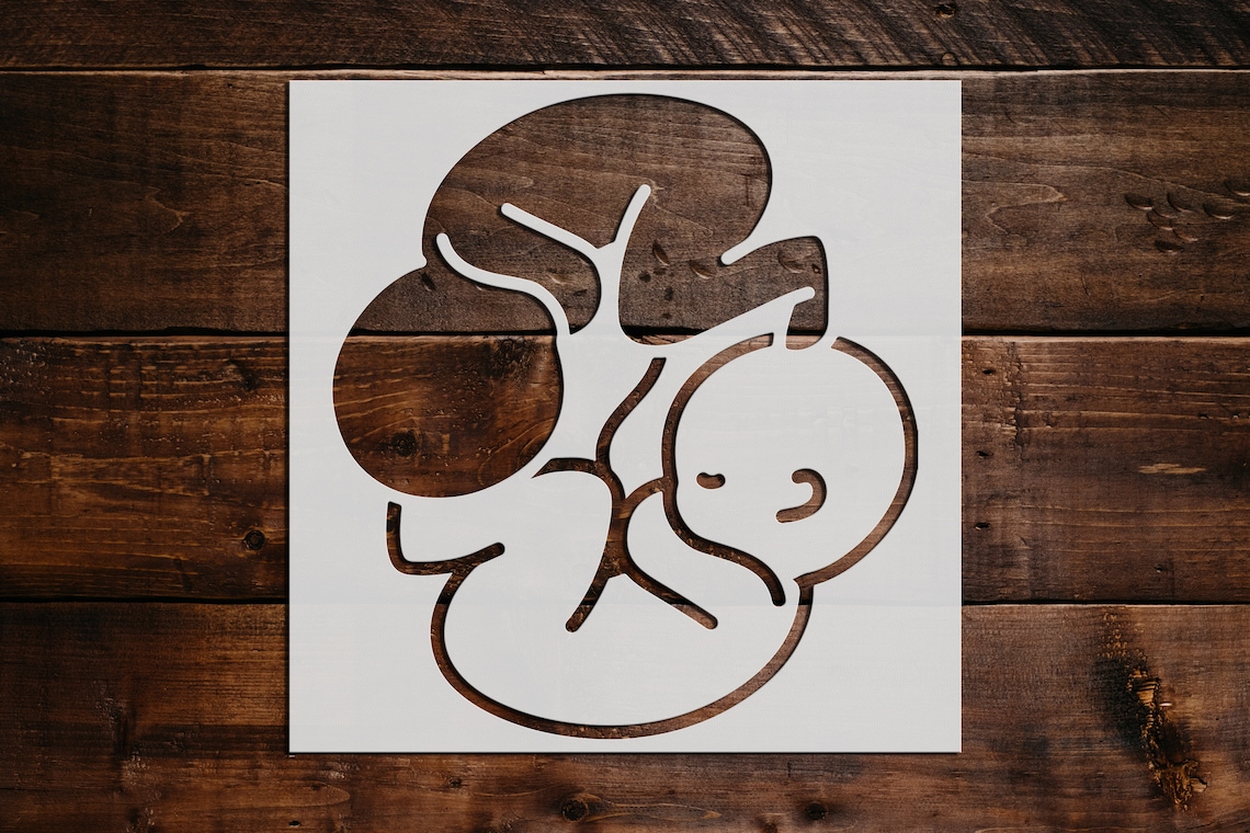 Babies Stencil Reusable Babies Stencil Craft Stencils DIY Etsy