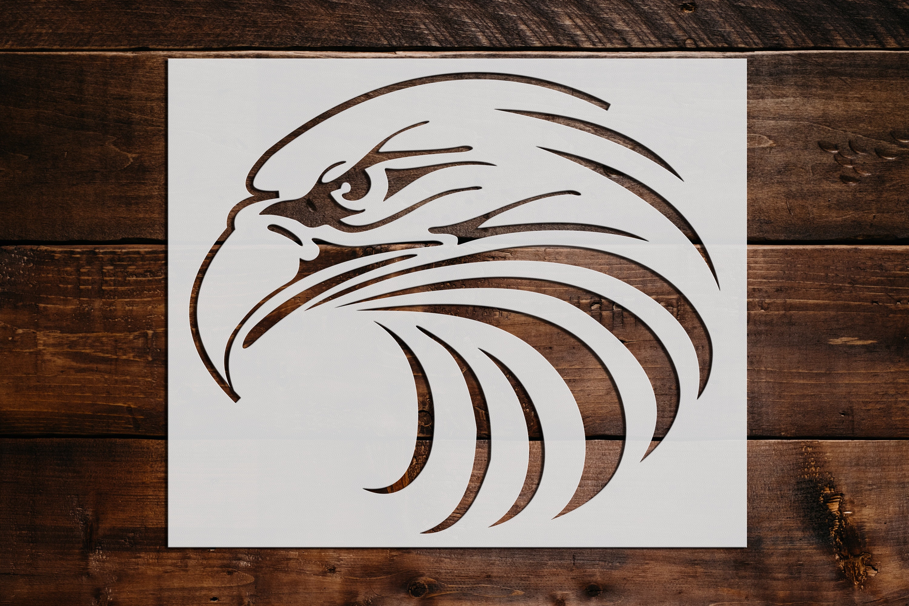 Eagle Stencil Reusable Eagle Stencil Art Stencil DIY Craft Etsy