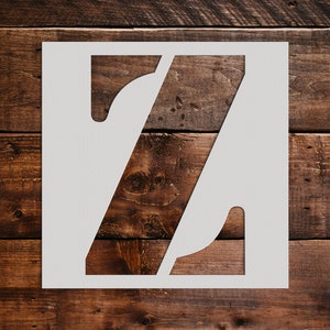 Letter Z -reusable Stencil - Art Stencil - Craft Stencil - Reusable ...