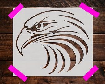 Eagle Stencil, Reusable Eagle Stencil, Art Stencil, DIY Craft Stencil, Large Eagle Stencil, Eagle Wall Stencil, Birds