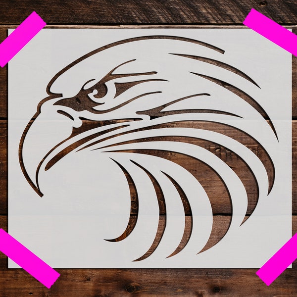 Eagle Stencil, Reusable Eagle Stencil, Art Stencil, DIY Craft Stencil, Large Eagle Stencil, Eagle Wall Stencil, Birds