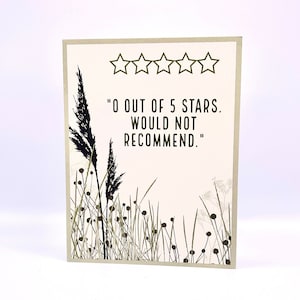 0 Out of 5 stars Greeting Card