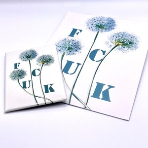 Fuck Flower Karte & Magnet