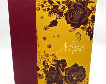 Nope greeting card