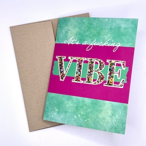 Vibe wenskaart