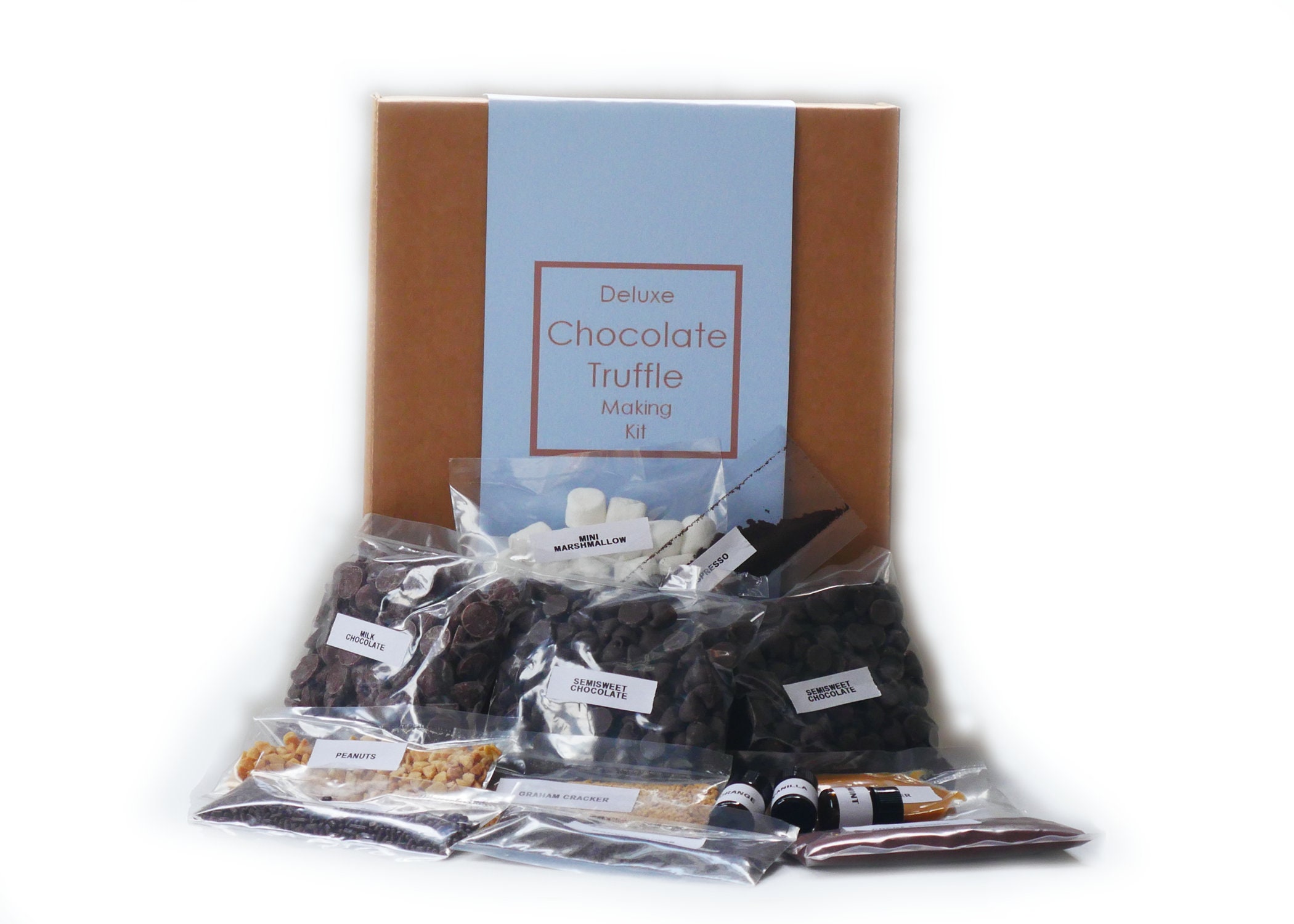 Chocolate Truffle DIY Making Kit Etsy