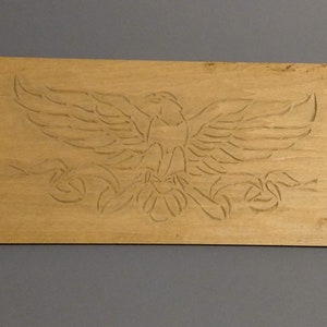 Bald Eagle Chip Carving