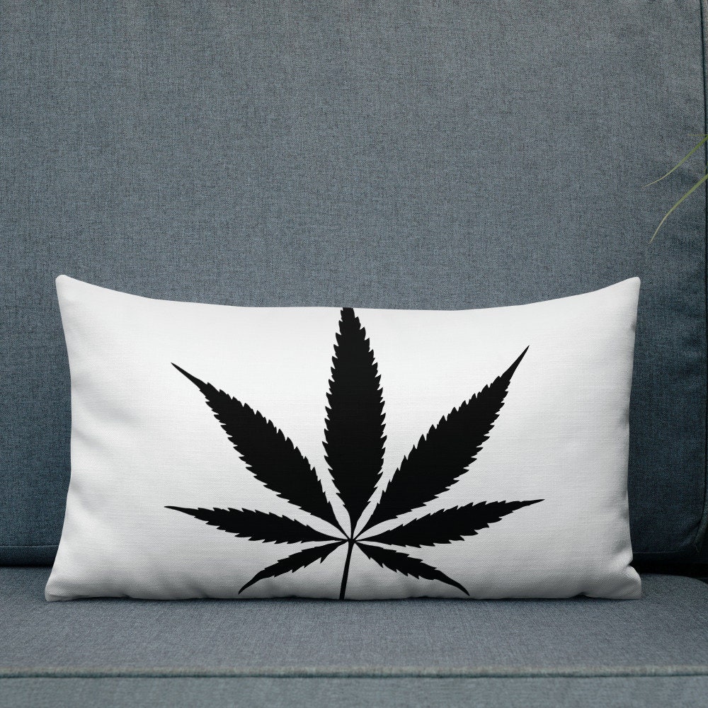 Mary Jane Pillow Marijuana Pillow Weed Pillow Cannabis Etsy