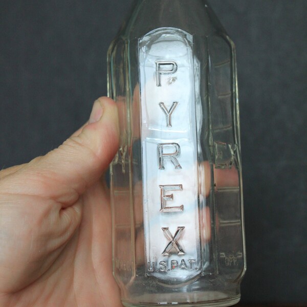 Glass Baby Bottle Etsy