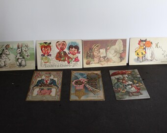 Vintage Postcards. CHOOSE, Thanksgiving, Easter, Halloween, Decoration Day, Valentines, Grandmacore Collectible, Unique, Cute, Kitschy.