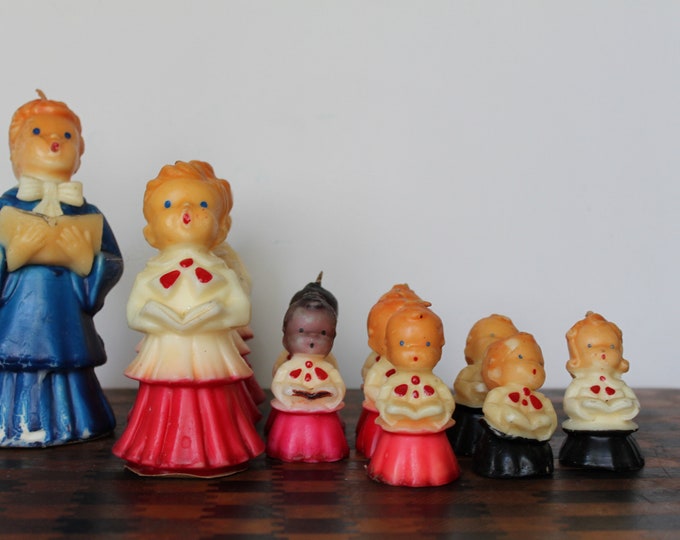 Vintage Gurley Choir Boy Candle. Choose 1, Large, Medium, Small, Cute