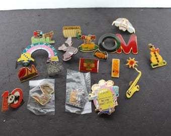 Vintage Odyssey Of The Mind Pins. CHOICE, Gift For A Collector, Unique, Engineering Student, Excellent Condition.