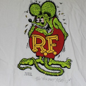 Rat Fink Tee Shirt for Vintage Mechanic Gift. Ed Big Daddy - Etsy