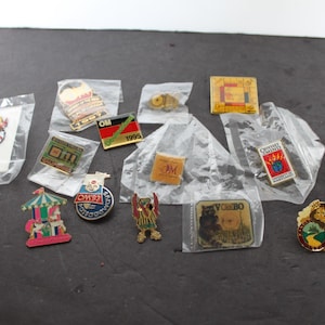 Vintage Odyssey Of The Mind Pins. CHOICE, Gift For A Collector, Unique, Engineering Student, Excellent Condition.