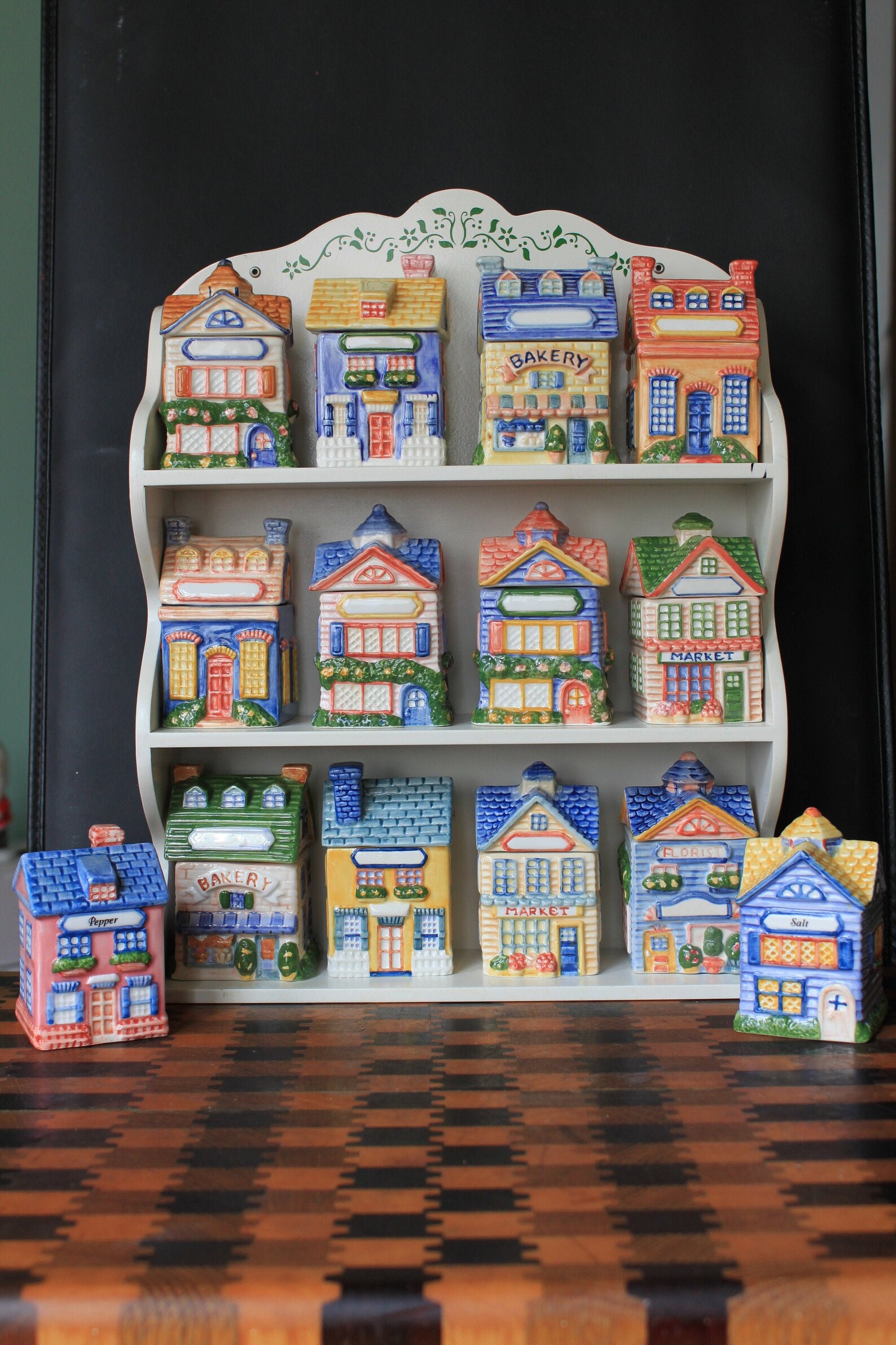 Avon Houses Spice Rack for Vintage Kitchen Wall Hang Decor. Etsy