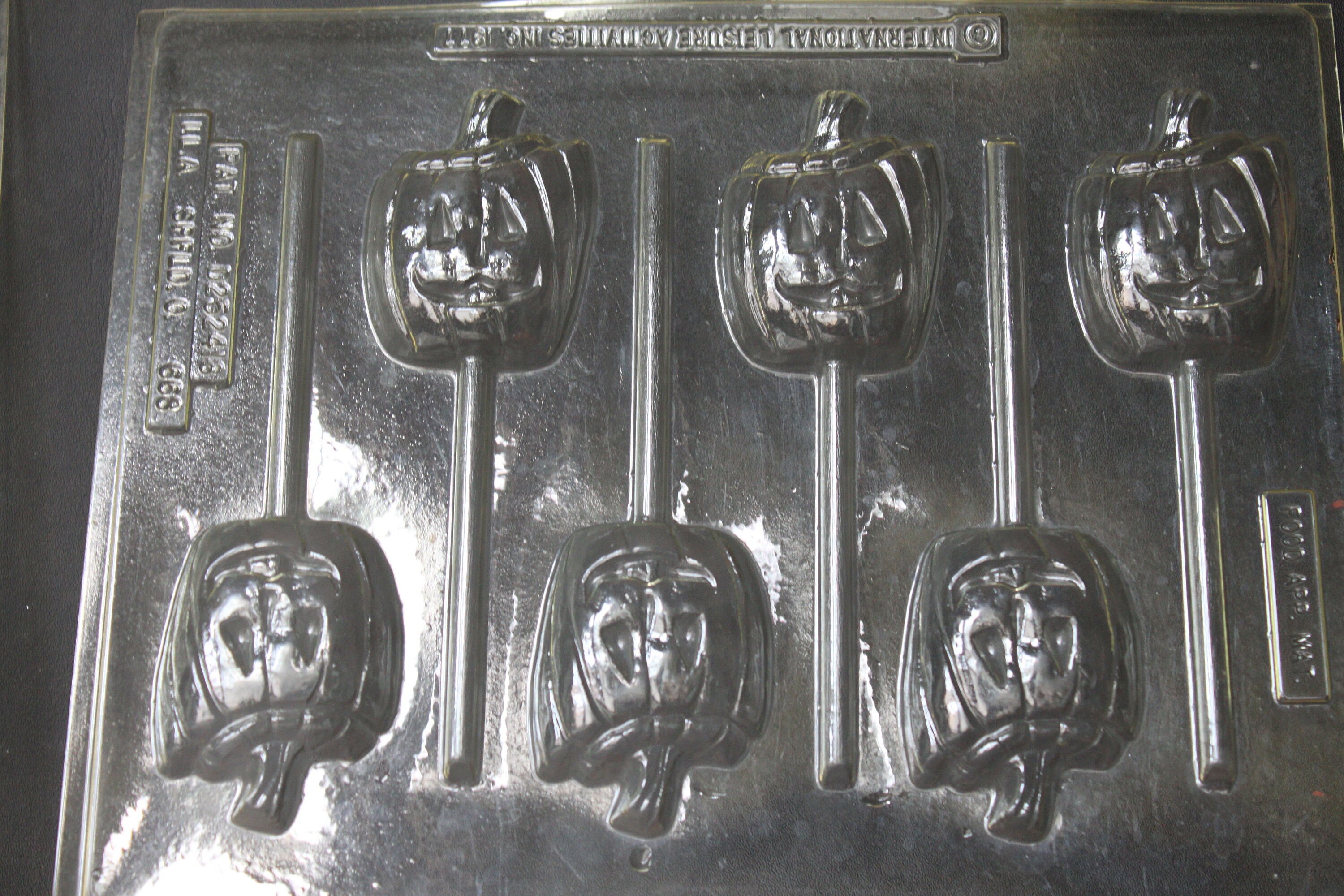 Halloween Plastic Candy Molds For Vintage Craft Time Fun Etsy