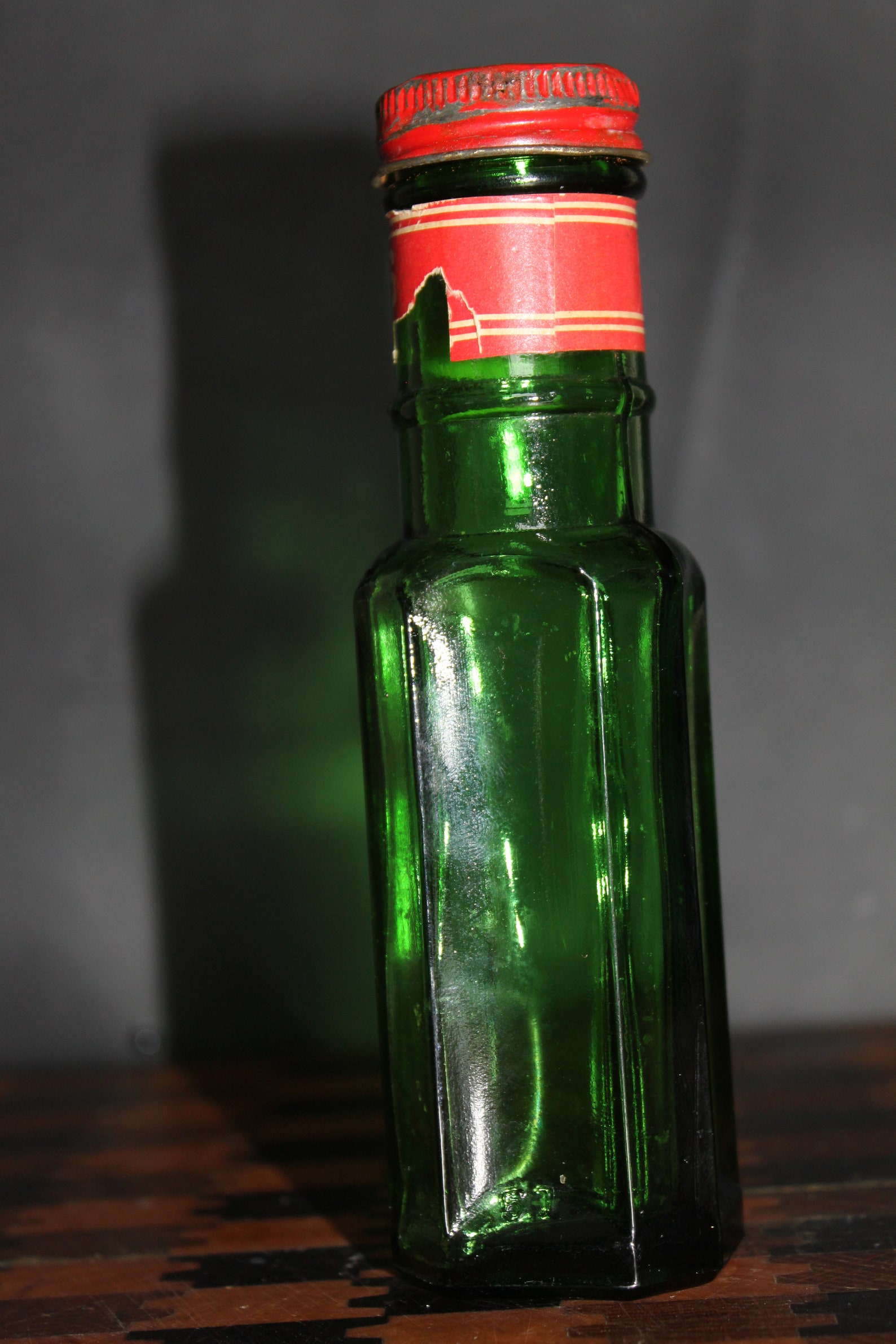 Vintage Surefine Capers. Emerald Green Bottle. Gift For Bottle Etsy
