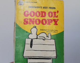 Charlie Brown Book For Vintage Cartoon Reading. DAMAGE! Soft Cover, Choose From 18. Collector Gift, Charles M Schulz, Fawcett Crest, Snoopy.