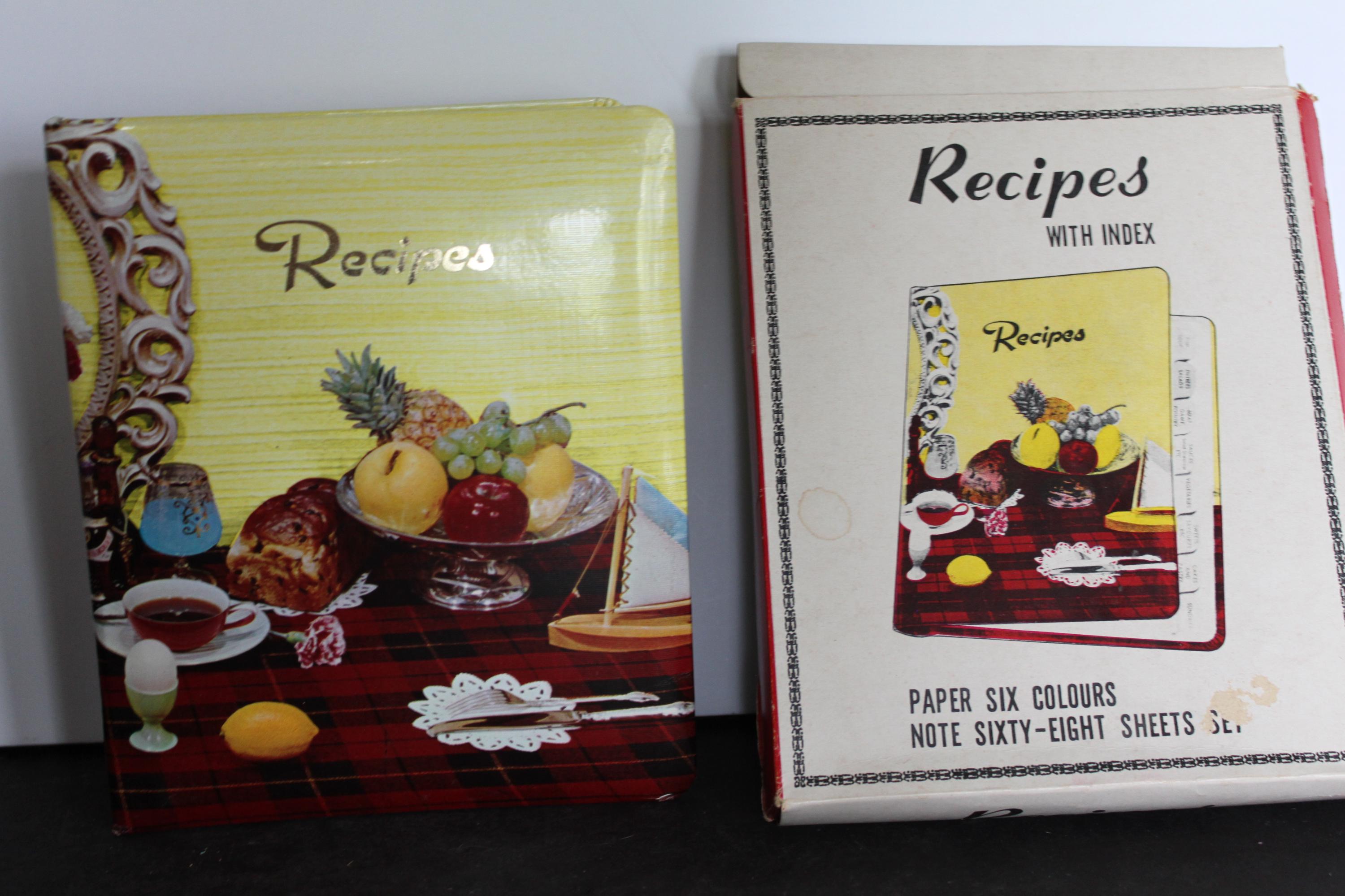 Vintage Hallmark Recipe Binder - Etsy