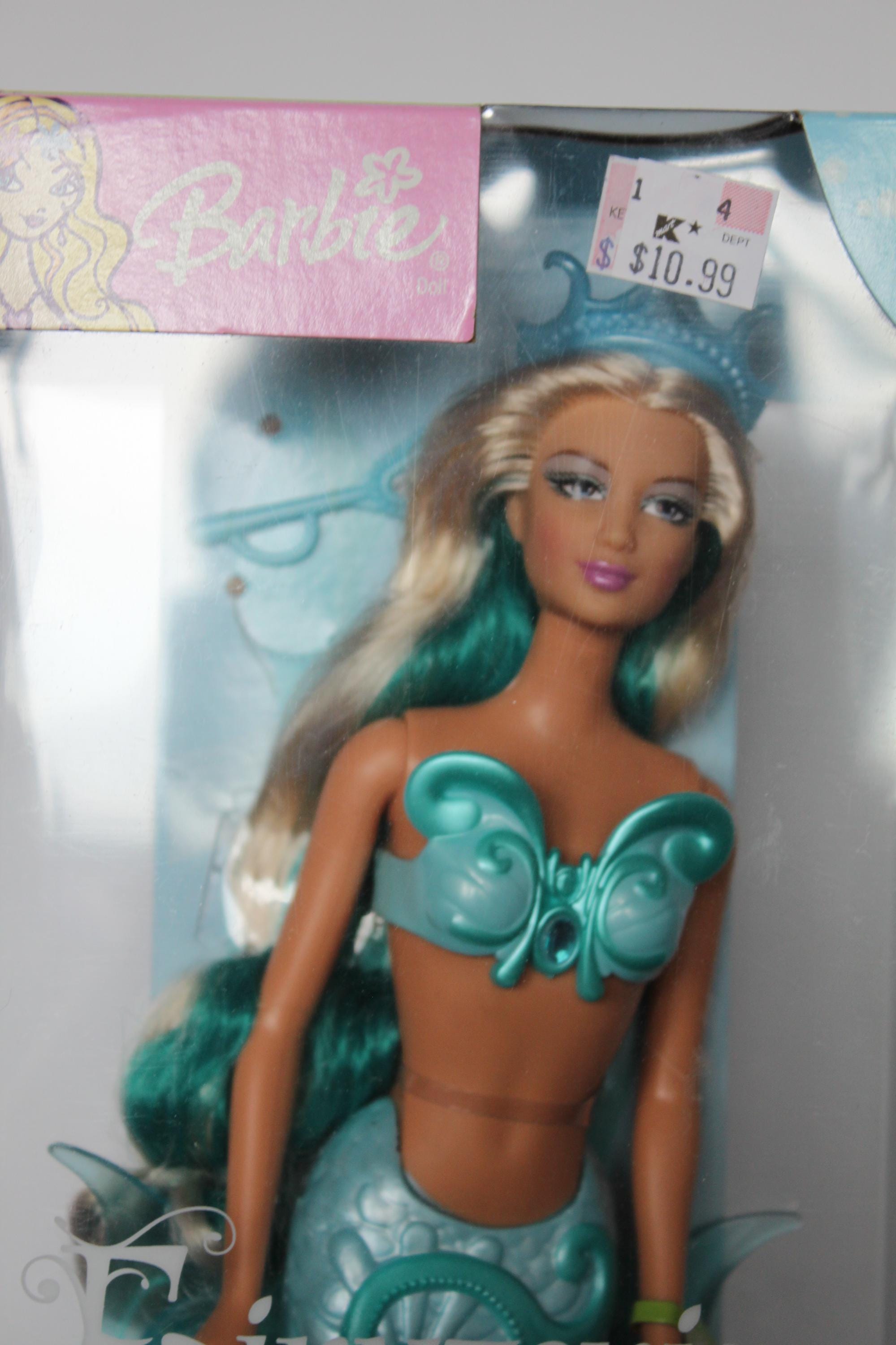 Vintage Barbie Fairytopia Magical Mermaid Kayla. NOS, in Original