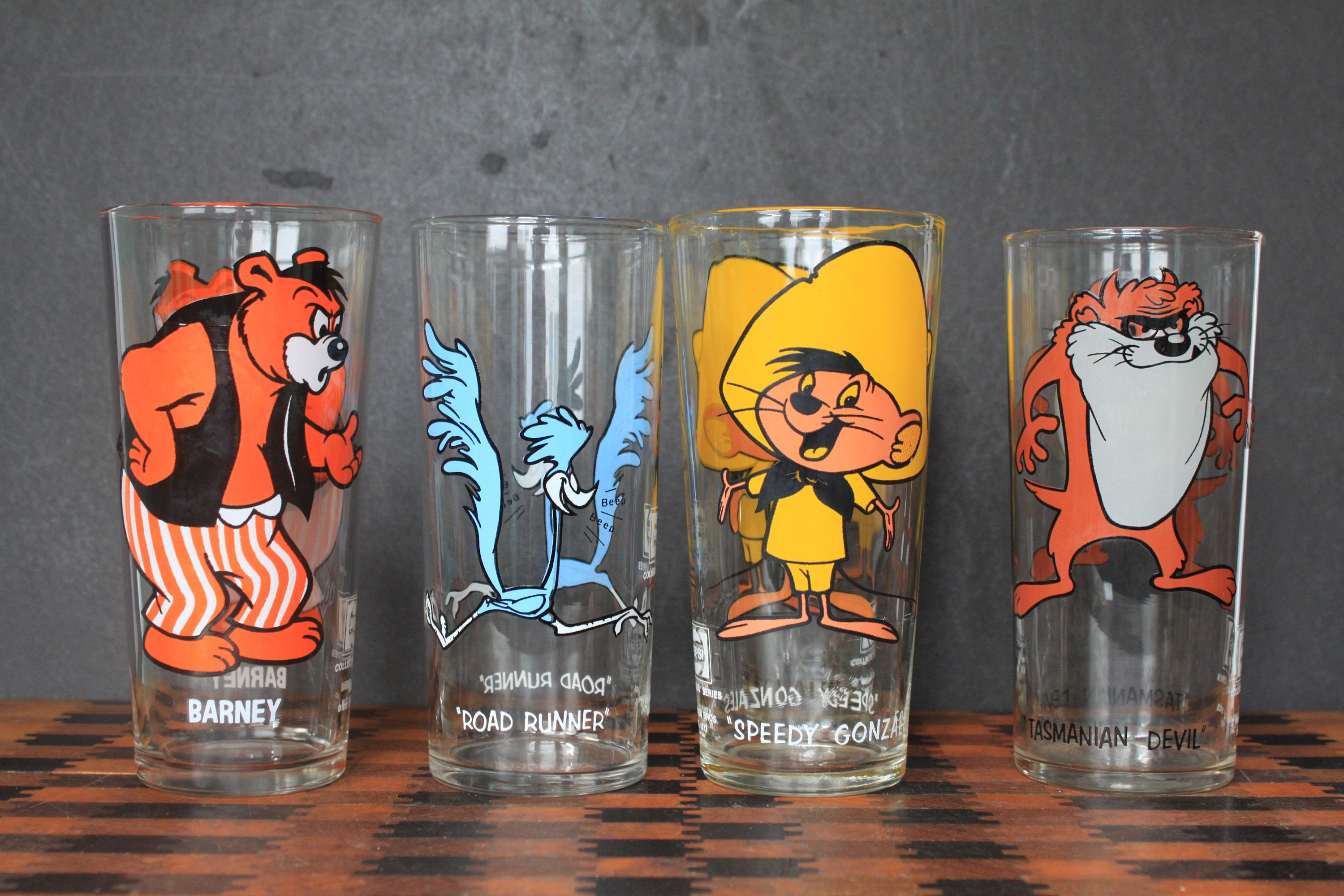 Looney Tunes Pepsi Glass for Vintage Collectible Decor